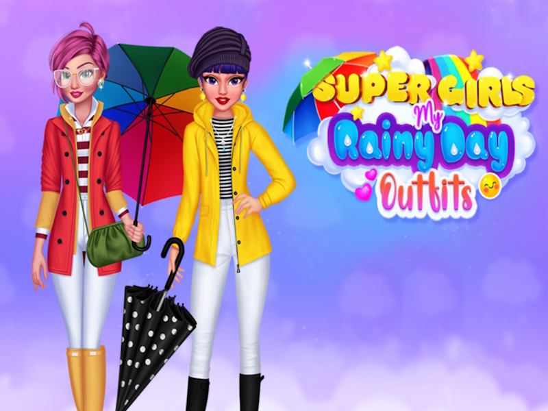 Trò chơi Super Girls của tôi trang phục ngày mưa của tôi trực tuyến